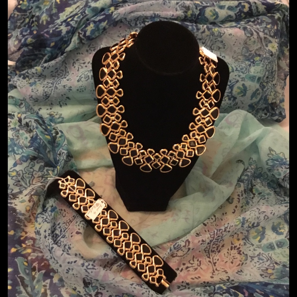 NWT Vintage Park Lane Ebony Lace set